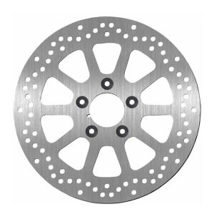 SBS, 10-Spoke Rigid brake rotor 300mm. Rear. 6mm thick