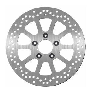 SBS, 10-Spoke Rigid brake rotor 300mm. Rear. 6mm thick