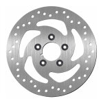 SBS, 5-Spoke Swept Rigid brake rotor 260mm. Rear
