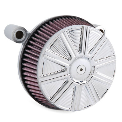 Arlen Ness, Stage 1 Big Sucker air cleaner. 10-Gauge chrome