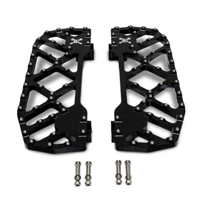 Burly Brand, MX-Evolution rider floorboards. Black