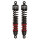 Burly Brand, stiletto shocks, 12.5". Black