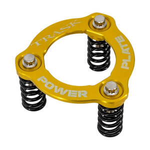 Trask, Power Plate. Gold anodized