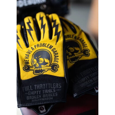 Holy Freedom Tools gloves yellow Size XL