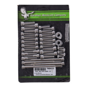 GW, cam/transm./primary side cover mount kit. SS Allen