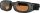 Goggle Piston Black/amber