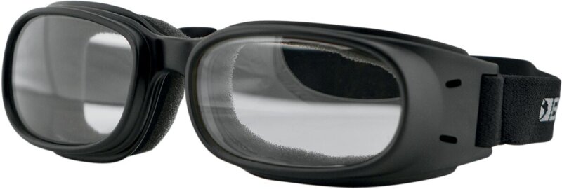 Goggle Piston Black/clear