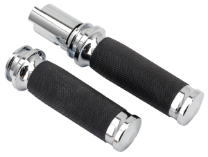 GZP Chrome Tornado grips Helix TBW23UP