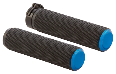 Knurled Grips Blue Helix (ES)