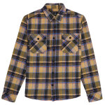 13 1/2 Steel flannel yellow Size 2XL