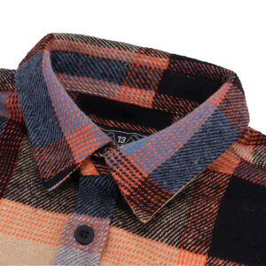 13 1/2 Steel flannel oxblood Size 2XL