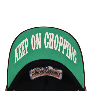 13 1/2 Keep On Chopping trucker cap brown/khaki One size...