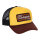 13 1/2 Chopper baby trucker cap brown/yellow One size fits most