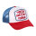 13 1/2 Outlaw Club trucker cap blue/red One size fits most