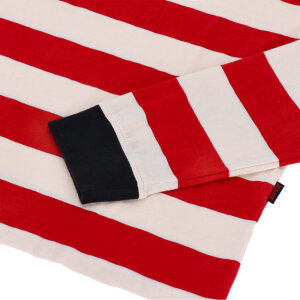 13 1/2 TSR long sleeve red/white Size XL