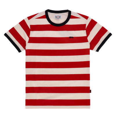 13 1/2 TSR t-shirt red/white Size M