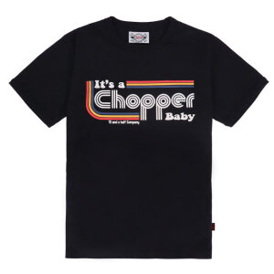 13 1/2 Its a chopper baby t-shirt black Size S