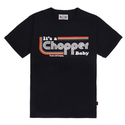 13 1/2 Its a chopper baby t-shirt black Size M