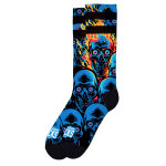 American Socks Mid High Knucklehead socks blue Size S/M