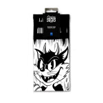 American socks Signature Evil Cat socks white Size L/XL