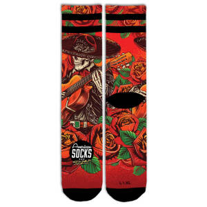 American socks Signature El Mariachi socks red Size L/XL