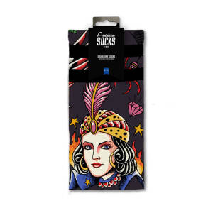 American socks Signature Sorcerer socks black Size L/XL