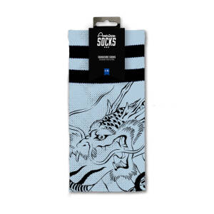 American socks Signature Ryujin socks blue Size S/M