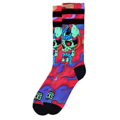 American socks Signature Dead and Alive socks pink Size L/XL