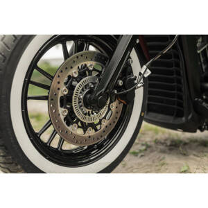 Killer Custom, Front Axle Cover Set. Black