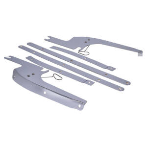 Windshield mounting bracket FLHR. Chrome