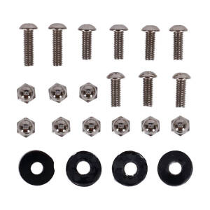 Windshield mounting bracket FLHR. Chrome