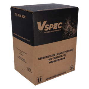 Vspec, 10W40 (Semi Synthetic) motor oil. 20 liter box