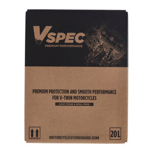 Vspec, 10W40 (Semi Synthetic) motor oil. 20 liter box