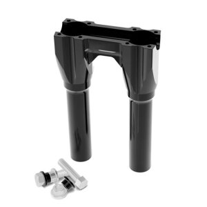 Kraus, Topless Isolated Straight Risers. 8" rise. Black