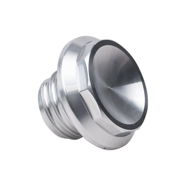 Vitys Design, Decagon gas cap. Silver