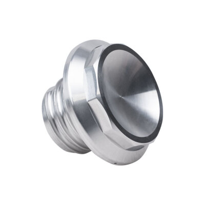 Vitys Design, Decagon gas cap. Silver