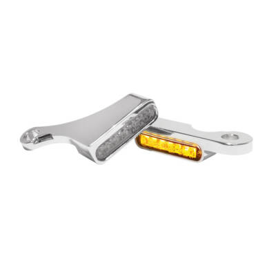 HeinzBikes, Stripes below bar turn signals. Chrome no PL