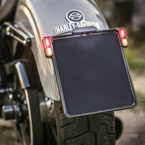 HeinzBikes, All-In license plate bracket with taillight