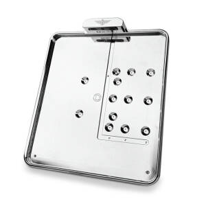 *6 DAYS EXTRA TRANSIT TIME* HeinzBikes, side mount license plate bracket. Chrome