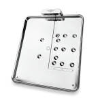 *6 DAYS EXTRA TRANSIT TIME* HeinzBikes, side mount license plate bracket. Chrome