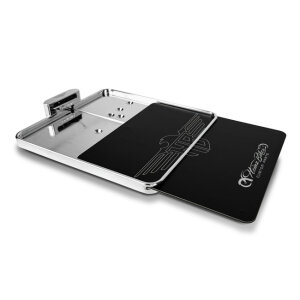 *6 DAYS EXTRA TRANSIT TIME* HeinzBikes, side mount license plate bracket. Chrome