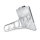 *6 DAYS EXTRA TRANSIT TIME* HeinzBikes, side mount license plate bracket. Chrome