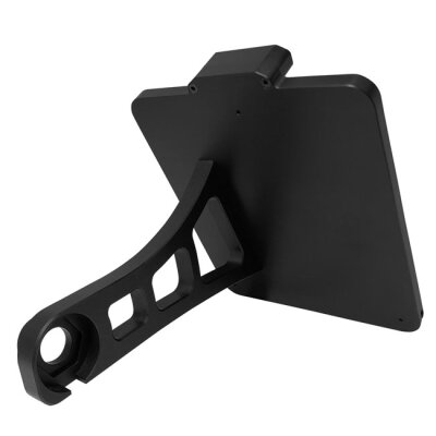 *6 DAYS EXTRA TRANSIT TIME* HeinzBikes, side mount license plate bracket. Black