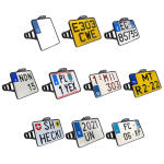 *6 DAYS EXTRA TRANSIT TIME* HeinzBikes, side mount license plate bracket. Black