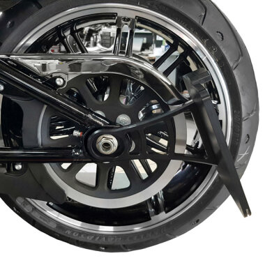 *6 DAYS EXTRA TRANSIT TIME* HeinzBikes, side mount license plate bracket. Black