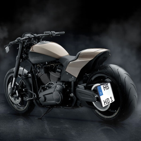 *6 DAYS EXTRA TRANSIT TIME* HeinzBikes, side mount license plate bracket. Black