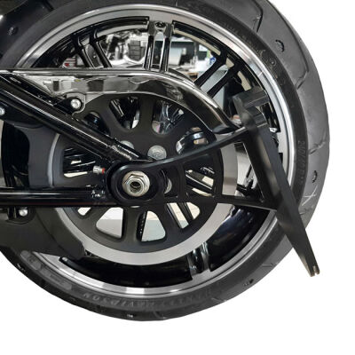 *6 DAYS EXTRA TRANSIT TIME* HeinzBikes, side mount license plate bracket. Black
