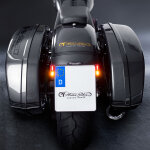 *6 DAYS EXTRA TRANSIT TIME* HeinzBikes, All-In license plate bracket with taillight