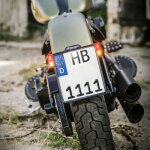 *6 DAYS EXTRA TRANSIT TIME* HeinzBikes, All-In license plate bracket with taillight