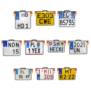 *6 DAYS EXTRA TRANSIT TIME* HeinzBikes, All-In-One license plate bracket with taillight